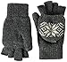 Alki'i 3M Thinsulate Thermal Insulation Fingerless Texting Gloves with Mitten Cover - 2 colors
