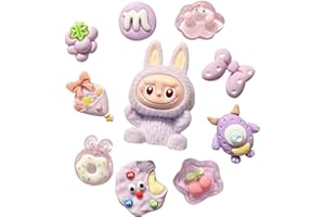 LCKAEY Shoe Charms for labubu crocs Decoration Sandals, PVC Accessories Charms for For Boys and girls Women