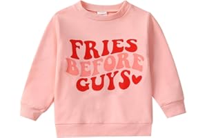 CHAUKAREAUL Toddler Baby Girl Easter Outfits The Bunny Love Me Letter Print Sweatshirt Pullover Sweater Tops Spring Clothes