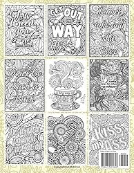 Kiss My Ass: Swear Word Coloring Book For Adults 45