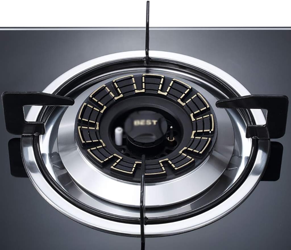 Gas Hob Cooker Cast Iron Four Ring Burner 3 8KW Builtin TableTop Dual