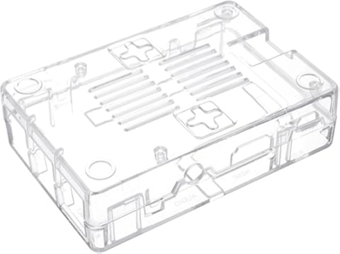 BouBou Caja De Montaje Transparente Protectora del Gabinete para Raspberry Pi 3 Modelo B +