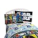 Star Wars Classic ‘Grid 2’ Black/White/Blue 20” x 30” Pillowcase