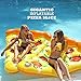 Luxury Inflatable Pizza Pool Float - Includes Pump - Giant Slice of Pizza Swimming Pool Raft
