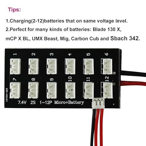 Innovateking 2S LiPo Parallel Charging Board 3-Pin