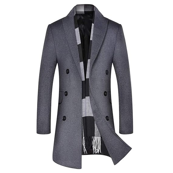 Amazon コート メンズ ビジネス 大きいサイズ 防風 ゆったり 軽い