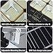 300W LED Solar Street Lights Outdoor Lamp, Dusk to Dawn Security Flood Lights with Remote Control, Motion Sensor, 660 LED, Waterproof, Ideal for Parking Lot, Stadium, Yard, Garage (Cool White)