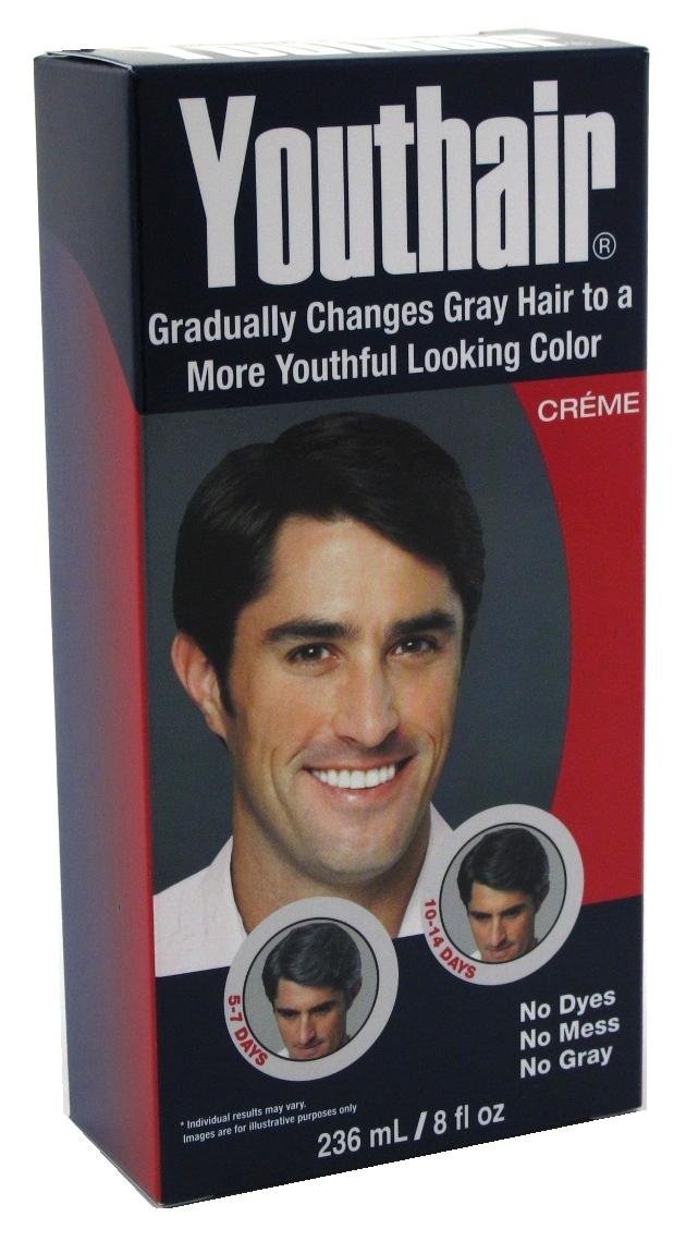 cheap Youthair for Men Hair Color & Conditioner Creme 8oz