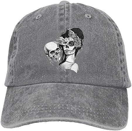 FBGVFD Sugar Skull Baseball Caps Graphic Comfortable Cool Hat Designs For Women