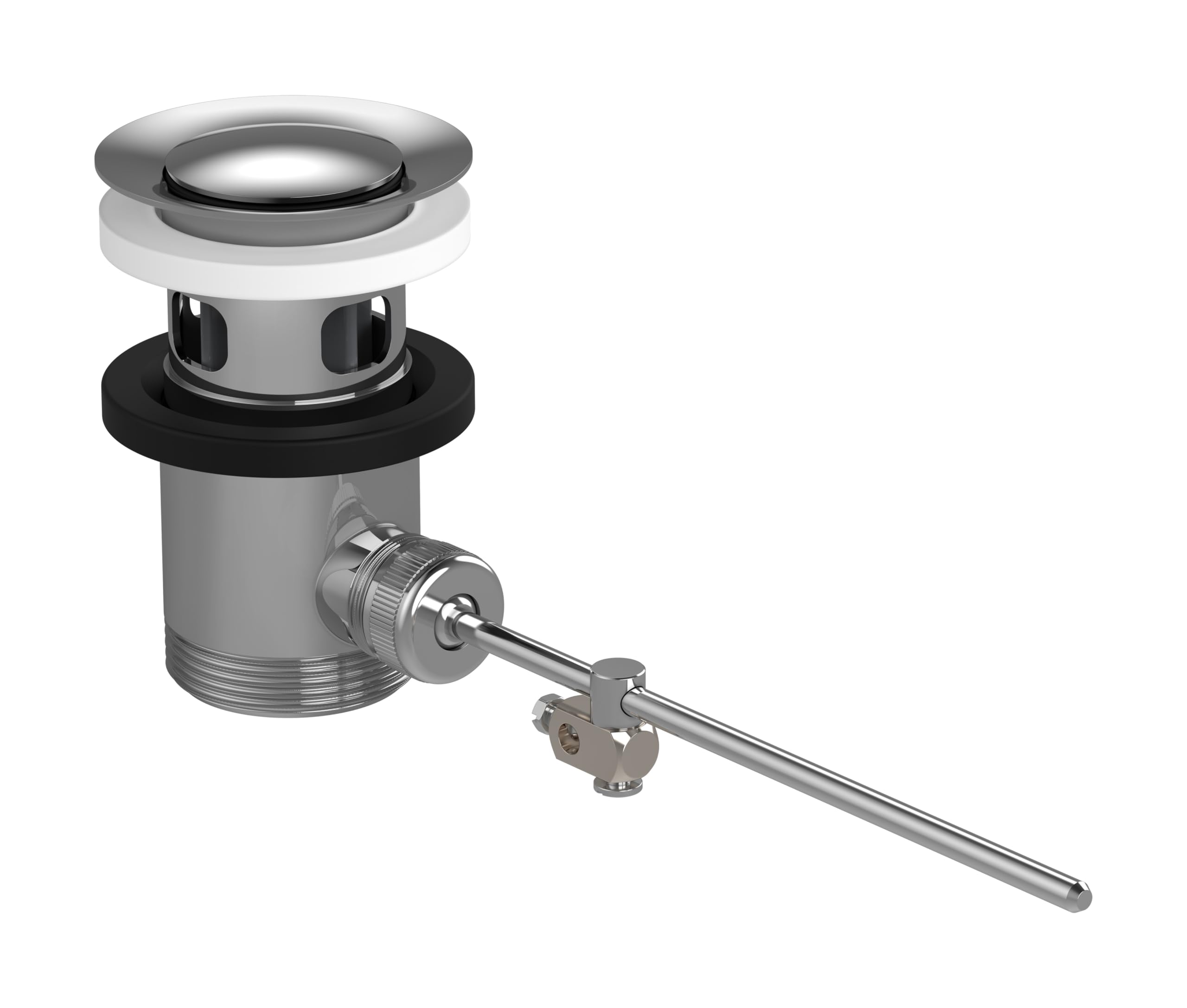 Hansgrohe Drain Stopper 94139000, Chrome, for Washbasin or Bidet