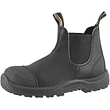 green patch work boots