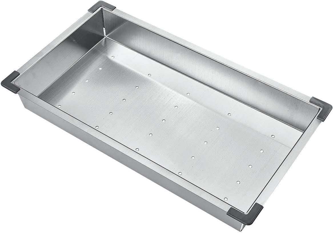 Starstar 18" Stainless Steel Colander For Kitchen Sink
