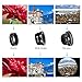 pehael 3-in-1 Clip On 180 Degree Fish Eye Lens Plus 0.67X Wide Angle Plus 10X Macro Lens, Universal HD Camera Lens Kit for iPhone 6S/6S Plus/6/Se/5/5S/Samsung/Blackberry
