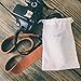 b.still Leather Camera Strap - w/ Nylon Webbing for Film DSLR Leica Canon Nikon Fuji Olympus Lumix Sony + FREE Lens Bag