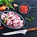 TUO Boning Knife, 7 inch Sharp Fillet Knife, with Woodgrain Pakkawood Handle, High Carbon Steel Kitchen Cutlery, Luxurious Gift Box Included - Fiery Phoenix Series