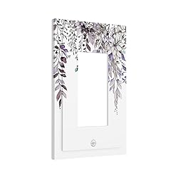Spshian Decorative Outlet Covers Rustic Purple Sage