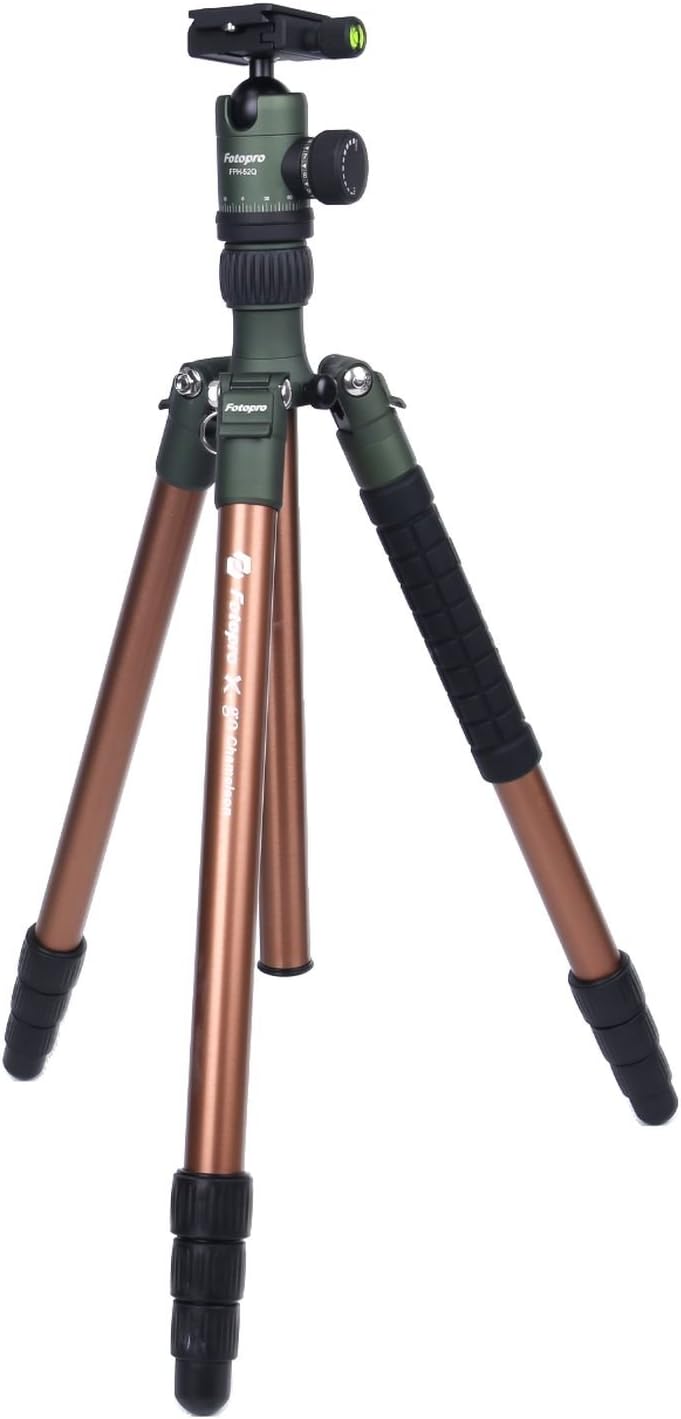 FotoproX-Go Chameleon Tripod Kit, Green/Brown, Plus, FPXGO Chameleon FPXGO Chameleon Green