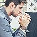 Souarts Men Watch Set, Gifts for Men Watches Set, Men Gifts Watch, Mens Gifts Birthday Gifts Artificial Leather Men Watch, Mens Watch Gifts Set Gifts Box Organizer, Dark Black, Strap, Dark Black,