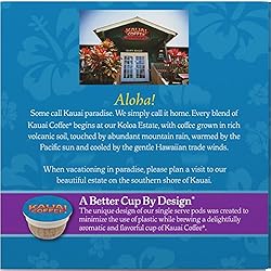 Kauai Coffee Garden Isle Medium Roast- Compatible