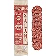 Foustman's Salami Hot Toscano Pork Artisanal, Nitrate-Free, Naturally Cured, Gluten-Free, Dairy-Free, 8 Oz Sticks