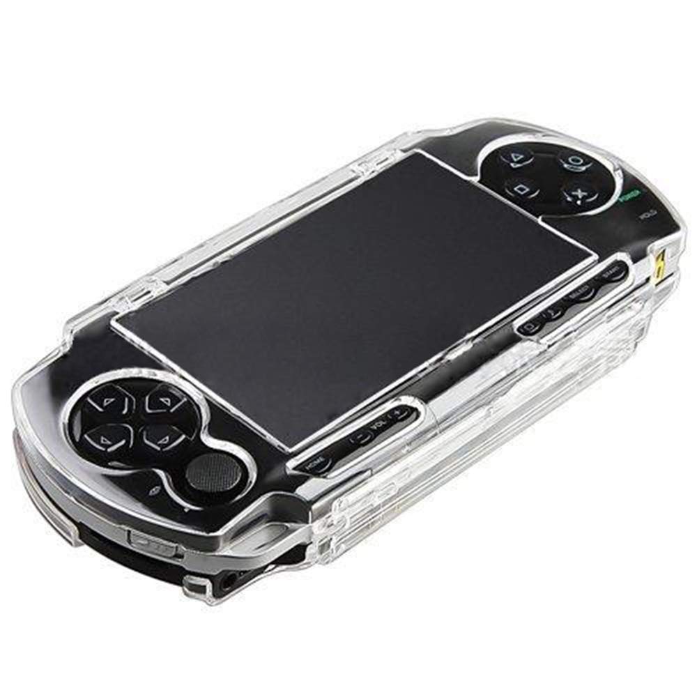 OSTENT Protector Clear Crystal Travel Carry Hard Cover Case Shell Compatible for Sony PSP 1000 Game Console: Video Games