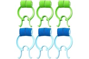 WOFASHPURET Nose Stop Clips, 6pcs Stop Nosebleeds Clip Clamp Nose Bleed Stopper for Stop Nosebleeds Foam Nose Clip Epistaxis Clip Swimming Breath Accessories