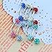 16g Tiny 4mm Crystal Ball Curved Barbell Eyebrow Ring Helix Daith Cartilage Rook Piercing (AB white 2pcs)