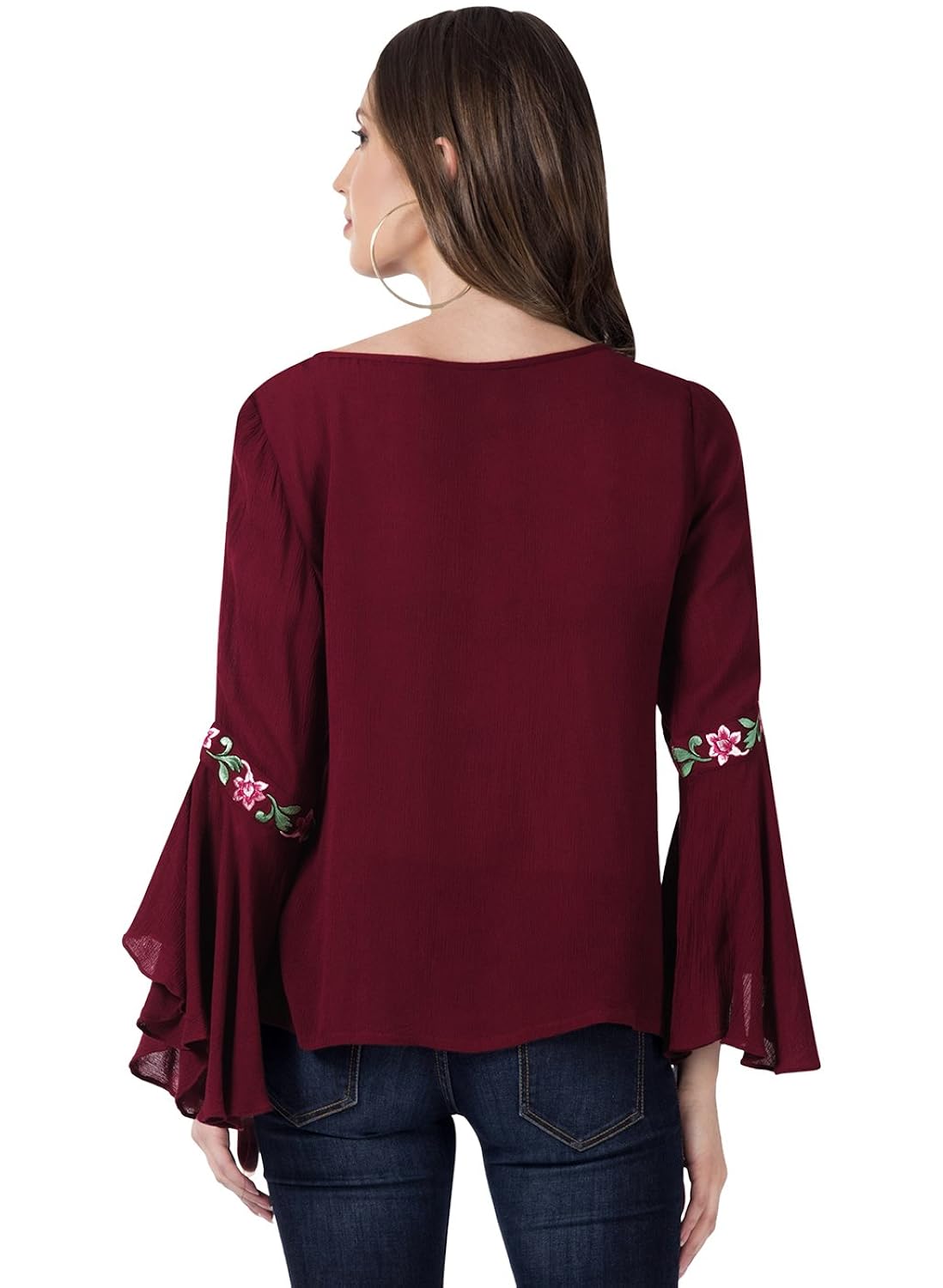 faballey women's plain regular fit top