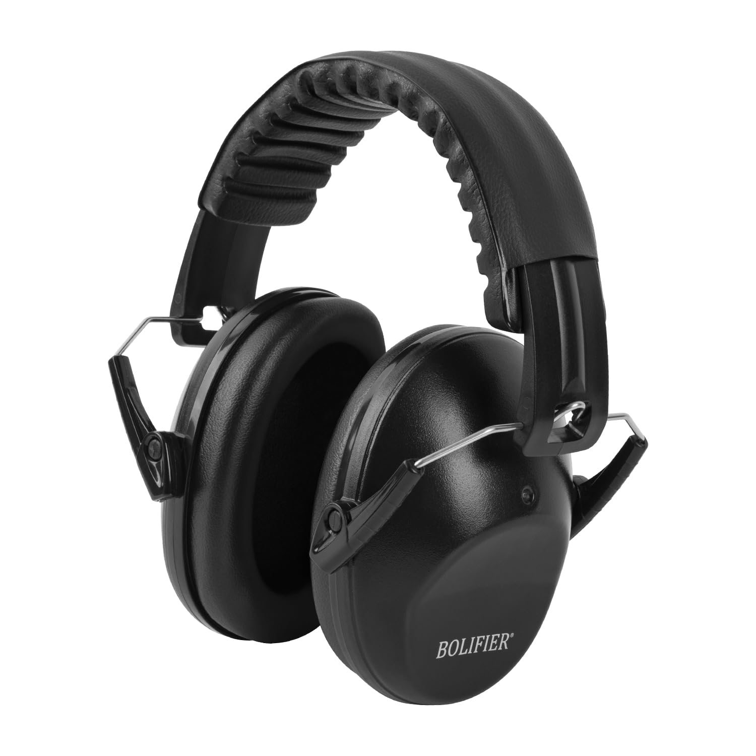 BOLIFIER Kids Ear Defenders Children, Child Ear Defender Hearing Protection Earmuff Autism 26dB SNR Noise Cancelling Headphones Adjustable for Boys Girls Toddlers Age 3-16 Year - Black — image 1