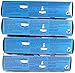 Alfapet Kitty Cat Sta-Put Elastic Sifting Litter Box Liners Jumbo Size 5 Count (4-Pack/Boxes)