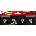 Command Key Rail, Holds up to 2 lb, 8-inch Rail with 4 Key Hooks and 6 Command Strips, Slate, Removable Key Hooks for Entryway or Hallway, Hang Keys, Hats, Dog Leashes, and Accessories