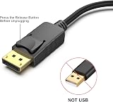 BENFEI DisplayPort to HDMI Adapter 10 Pack DP Male to HDMI Female with Audio view 3