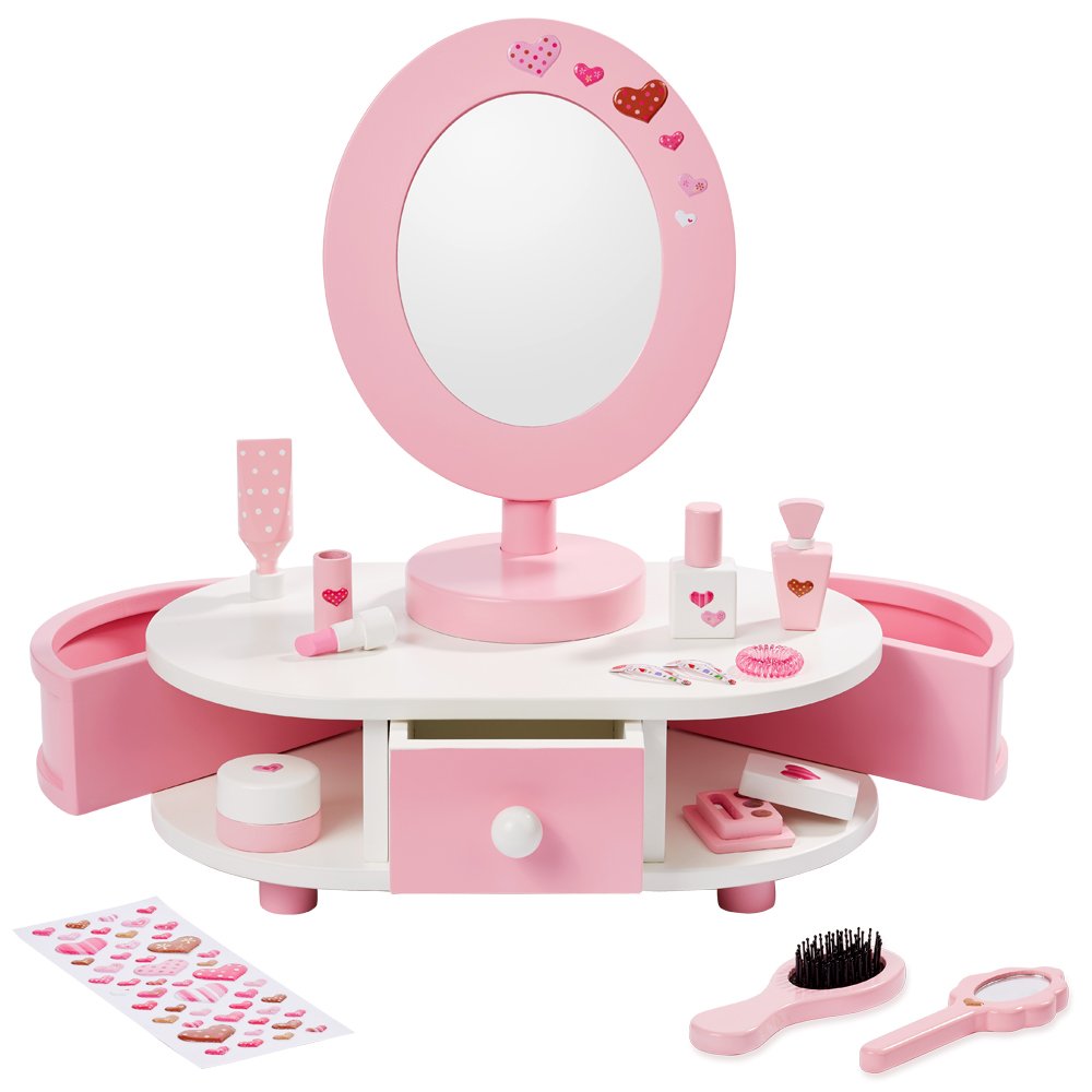 howa Girls Dressing Table Little Lady incl. 12 pcs. Accessories 5001