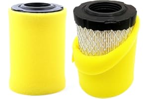 Air Filter for Briggs & Stratton 590825 591334 796031 594201 797704 MIU13038, for 31A507 31E607 Engines, Husqvarna YTH22V46 Y