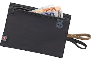 Lewis N. Clark RFID Blocking Money Belt Travel Pouch + Credit Card, ID, Passport Holder for Women & Men, Black, One Size