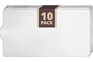 TYH Supplies 10 Pack Drip Tray for Grill | Compatible with Traeger PRO 780 Pellet Grill | Disposable Aluminum Grill Tray for Catching Grease | 16 X 28 Inch - Folded