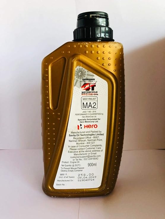 Hero Splendor Plus Engine Oil Price Buy Hero Genuine XOTIC PLUS