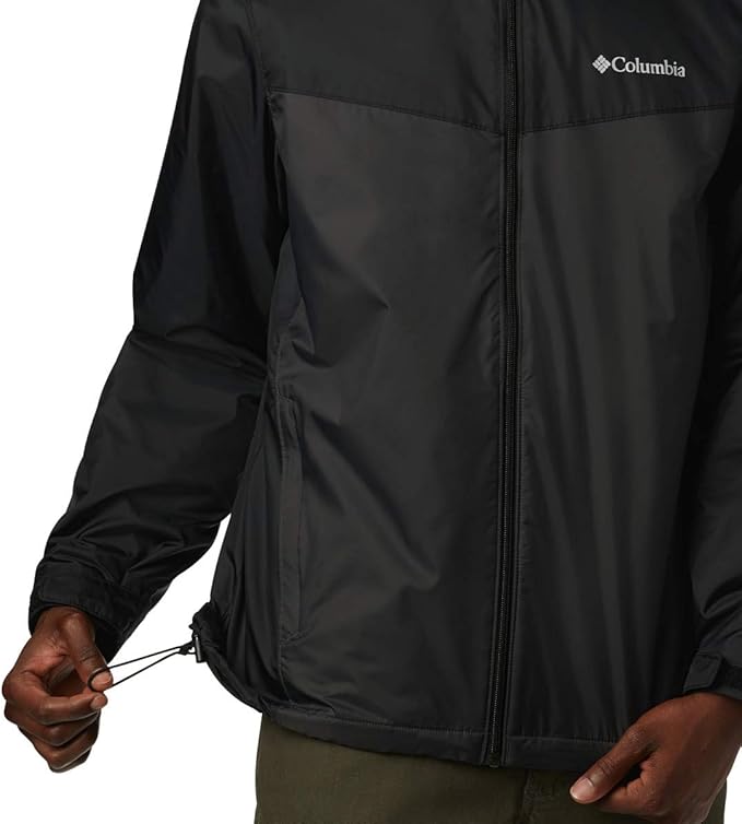 Columbia 哥伦比亚 Glennaker Sherpa Lined 仿羊羔绒衬里 男式连帽雨衣夹克 4折.98 海淘转运到手约¥337