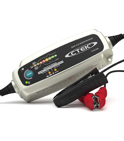 CTEK European Plug MXS 5.0 Lead-Acid Battery Charger 8 Step Fully