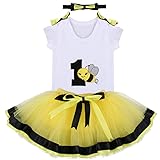 It's My First 1st Birthday Outfit Baby Girls Bee