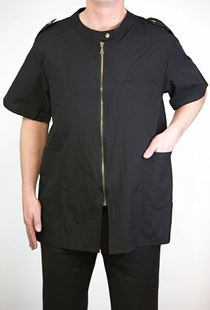 Amazon Com Colin Barber Jacket Military Inspired Barber Hair