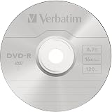 Verbatim 43729 DVD-R 4.7GB 16x 10 Pack Long Life Optical Discs Scratch Guard AZO view 2