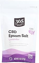 365 by Whole Food Market, CBD Epsom Salt, Lavender, 8 Ounce