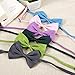 Muhan 50PCS Mix Colors Adjustable Pet Bow Neckties Dog Tie Bowknot for Party Soft Collar Grooming