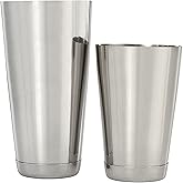 Barfly Soho Cocktail Shaker Tin Set (18 oz and 28 oz), Stainless,M37152