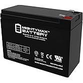 ML10-12 - 12 Volt 10 AH, F2 Terminal, Rechargeable SLA AGM Battery