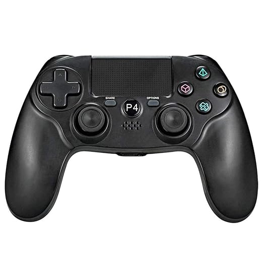 Ps4 Wireless Controller Gamepad Joystick For Playstation 4 Fat Slim Pro With Six Axis Bluetooth Micro Usb Multi Touch Pad Amazon In Video Games