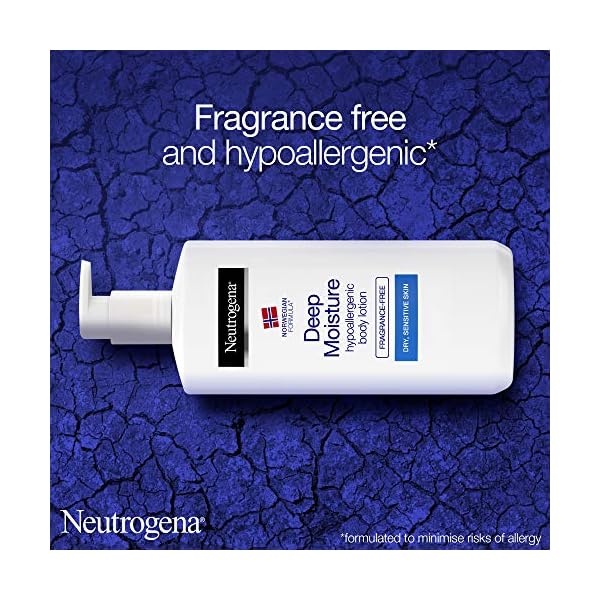 Neutrogena Norwegian Formula Deep Moisture Body Lotion Dry and Sensitive Skin, 400ml