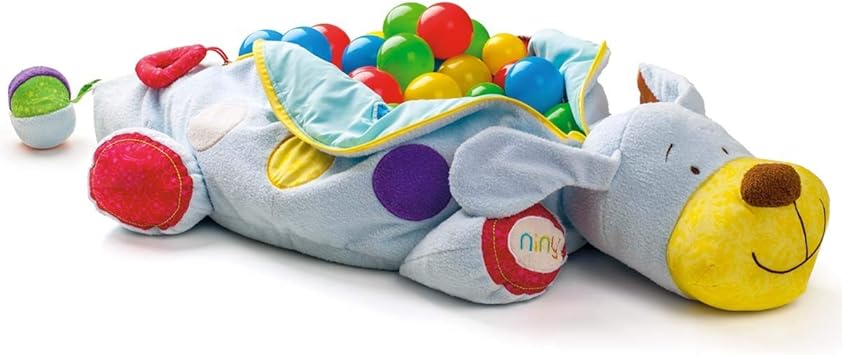 Woodyland Ipo Piscine A Balles Bebe Des 6 Mois Peluche Chien Jeux D Eveil Amazon Fr Jeux Et Jouets