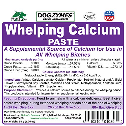 Canine Whelping Calcium Paste Pricepulse